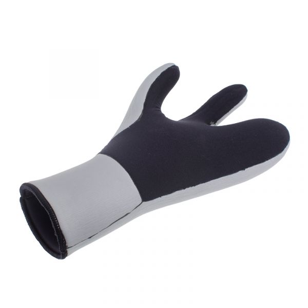 Marlin Nord Ultraglide Black Three-Finger Gloves 7 mm