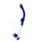  Marlin Dry Lux Blue / Clear Snorkel straight corrugation