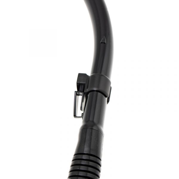 Трубка Marlin Dry Lux black прямая гофра