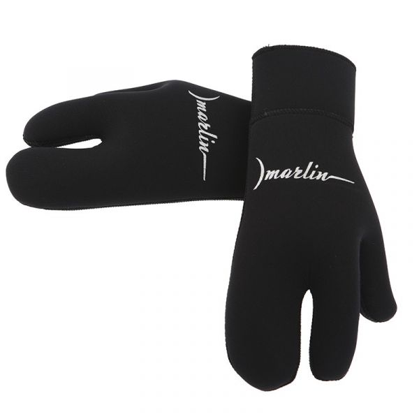 Marlin Open Cell Three-Finger Gloves 9 mm