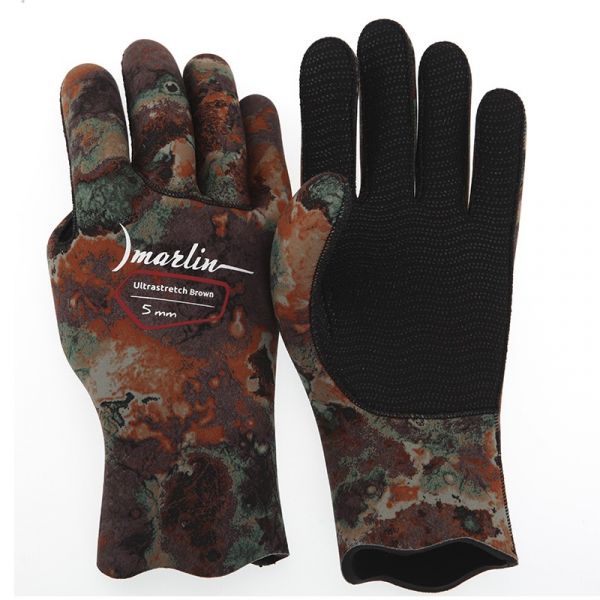 Перчатки Marlin Ultrastretch Brown 5 мм
