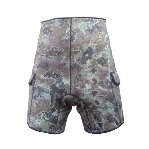 Marlin Shorts Camo Green with cargo pockets 3 mm
