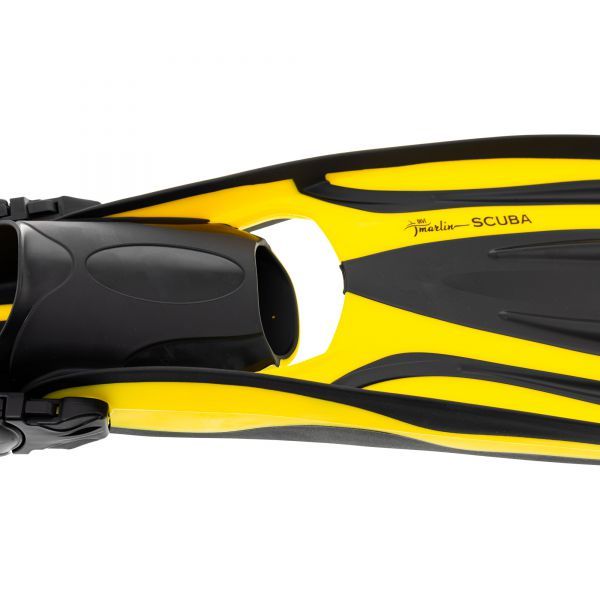 Ласты Marlin Scuba Yellow (Elastic Bungee Strap) R (41-44)